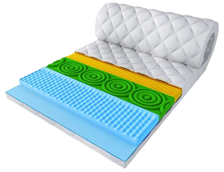 Materac nawierzchniowy / nakładka na materac 140x200 masujący TOPPER 8cm