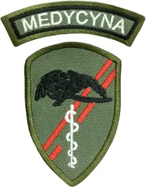 naszywka-wojskowa-pluton-medyczny-sluzba-medyczna