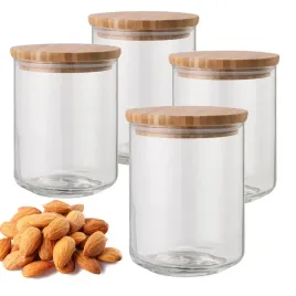 4xszklany-sloik-z-bambusowa-pokrywka-08l-pojemnik