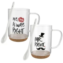 komplet-2-kubki-szklane-na-korkowej-podstawce-mr-and-mrs-right-380-ml