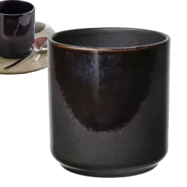kubek-kamionka-290-ml-na-kawe-herbate-ciemnobrazowy-bez-ucha-rustykalny