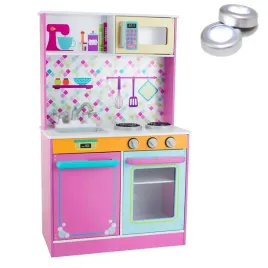 rozowa-drewniana-kuchnia-dla-dzieci-tinyplaykitchen-piekarnik-lampki-led
