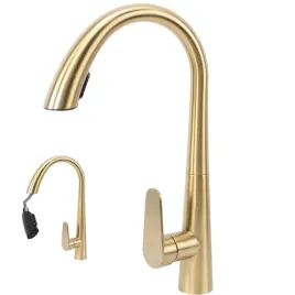 bateria-kuchenna-ross-zlota-szczotkowana-z-elastyczna-wyjmowana-wylewka-rea