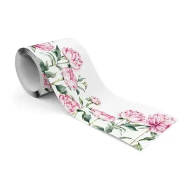 pasek-dekoracyjny-do-tapet-pastelowe-rozowe-peonie-kwiaty-rosliny-liscie
