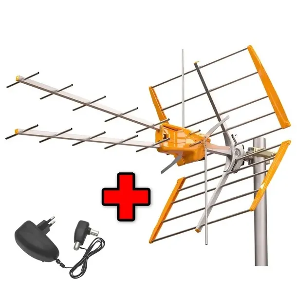 Antena Televes V+ MIX Aktywna Pionowa Pozioma LTE