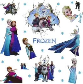 naklejki-na-sciane-3d-kraina-lodu-elsa-frozen