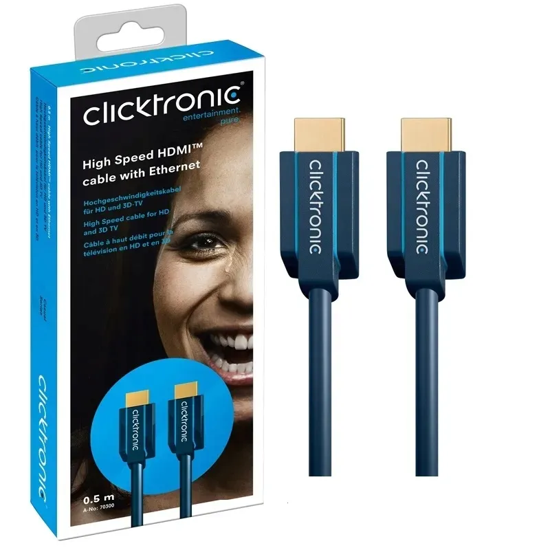 kabel-hdmi-clicktronic-a-high-speed-15m-stan-nowy
