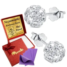srebrne-kolczyki-kulki-swarovski-srebro-925-grawer-prezent-gratis