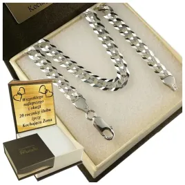 lancuszek-srebrny-meski-pancerka-925-diamentowany-65mm-grawer-gratis