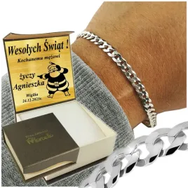 srebrna-bransoleta-meska-pancerka-5mm-19cm-diamentowana-925-grawer-gratis
