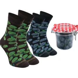 zabawne-skarpetki-ze-wzorem-olives-black-and-green-2-pary-rozmiar-36-40