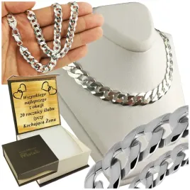 lancuszek-srebrny-meski-925-pancerka-diamentowany-pelny-8mm-grawer-gratis