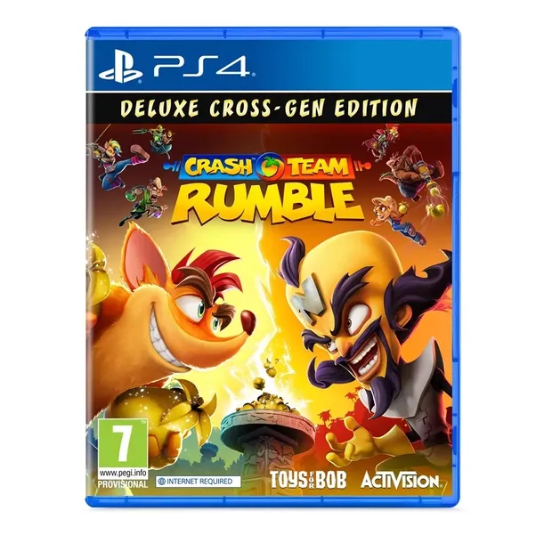PS4 CRASH TEAM RUMBLE DELUX EDITION / NOWA / FOLIA / PL