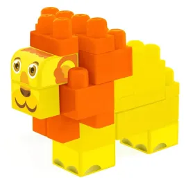 klocki-dla-dzieci-wader-lew-lion-safari-18-el
