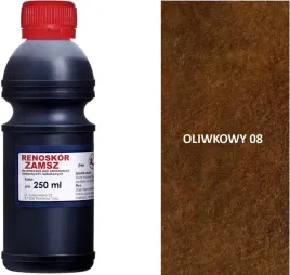 khaki-oliwkowy-08-farba-renoskor-250ml-wilbra-do-skory-zamszu-nubuku-lakier