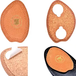 g10-63-brazowe-polwkladki-do-butow-pod-srodstopie-poduszki-skora-korek-2szt