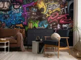 fototapeta-scienna-graffiti-abstrakcja-efekt-3d-405x270-rodzaj-samoprzylepna