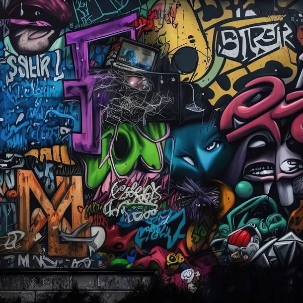fototapeta-scienna-graffiti-abstrakcja-efekt-3d-405x270-liczba-elementow-4