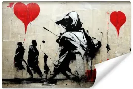 fototapeta-scienna-graffiti-ludzie-serca-mural-beton-400x280