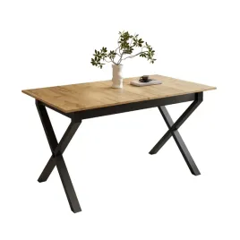 stol-rozkladany-arton-ii-140-cm-dab-craft-zloty-nogi-x-czarne
