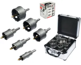 yato-zestaw-otwornic-tct-do-metalu-22-65mm-6szt-weglik-spiekany-koronka