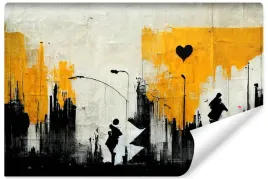 fototapeta-do-salonu-mural-graffiti-abstrakcja-beton-malunek-450x300