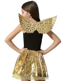 stroj-aniolka-skrzydla-tutu-zlote-skrzydelka-aniol
