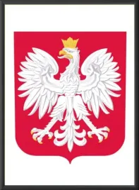 godlo-polski-w-ramie-aluminiowej-plexi-21x297-a4-czarnej