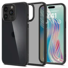 etui-do-iphone-15-pro-or-spigen-ultra-hybrid-frost-black