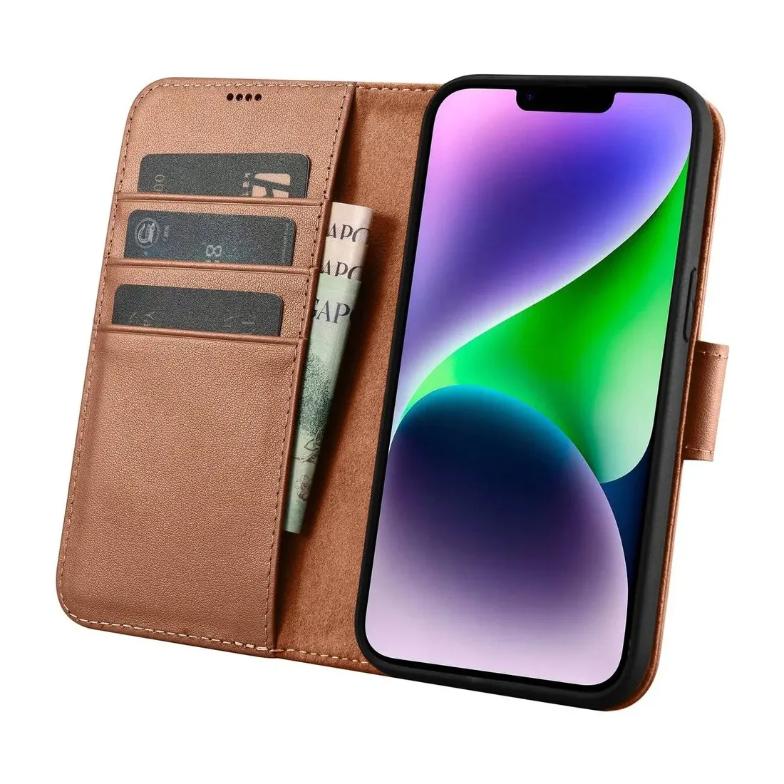etui-do-iphone-14-plus-icarer-wallet-case-2in1