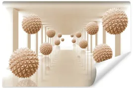 fototapeta-do-salonu-sypialni-abstrakcyjne-kule-efekt-3d-450x300