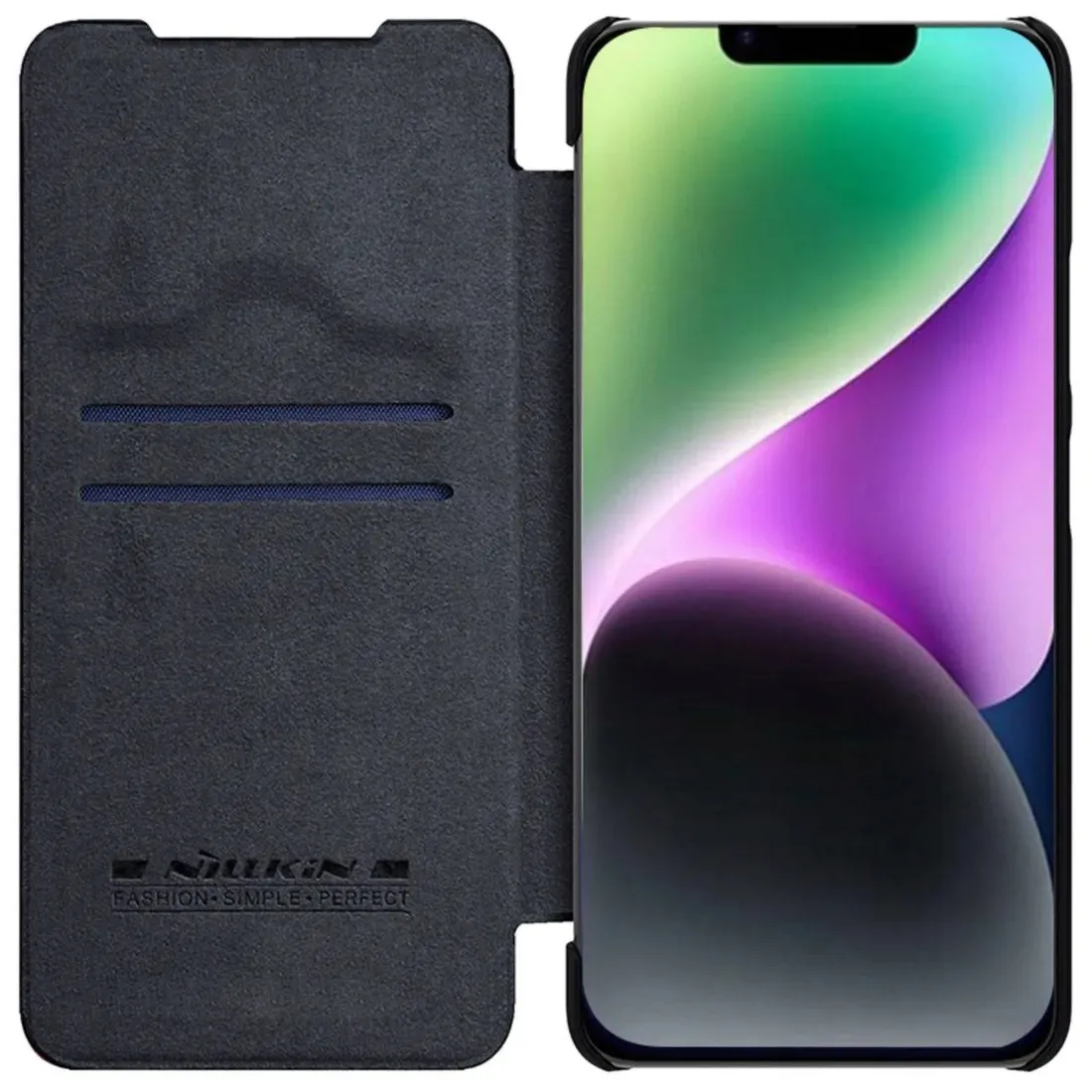 etui-do-iphone-14-plus-nillkin-qin-leather-pro