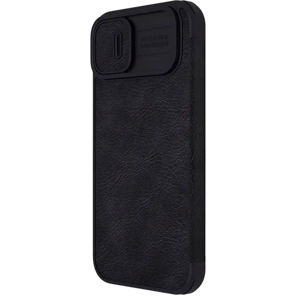 etui-do-iphone-14-plus-nillkin-qin-leather-pro-kolor-czarny