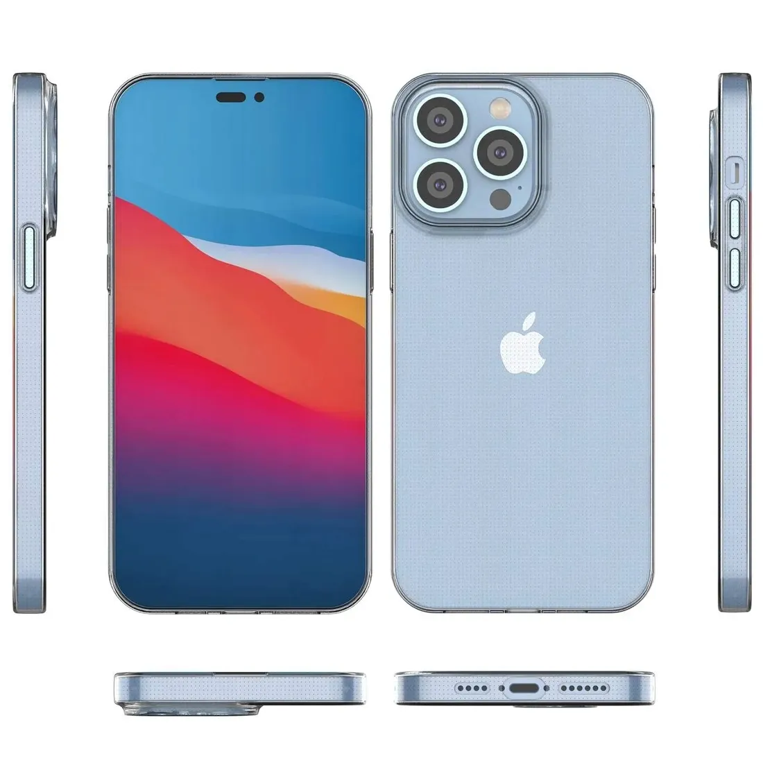 etui-do-iphone-14-pro-max-zelowy-pokrowiec-case-stan-nowy