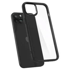 etui-do-iphone-15-or-spigen-ultra-hybrid-matte-black