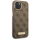 etui-do-iphone-14-plus-guess-logo-plate-kolor-brazowy