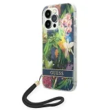 etui-do-iphone-14-pro-max-guess-flower-strap