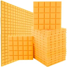 pianka-wygluszajaca-panel-akustyczny-kostka-wypukla-5cm-zolta-50x50x5cm-4m2