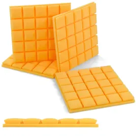 pianki-wygluszajace-panele-akustyczne-kostki-wypukle-zolte-4-sztuki-1m2