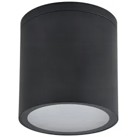 lampa-oprawa-sufitowa-zewnetrzna-punktowa-okragla-czarna-spot-polux