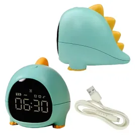 dzieciecy-budzik-w-ksztalcie-dinozaura-zielony-zegar-elektroniczny-usb