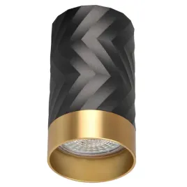 lampa-sufitowa-tuba-punktowa-czarna-zlota-ze-wzorem-nowoczesna-10-cm-polux