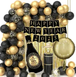 happy-balony-dekoracje-sylwester-nowy-rok-baner-kurtyna