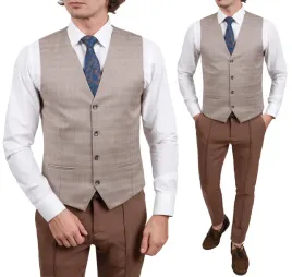 elegancka-meska-kamizelka-w-jasnym-bezu-z-delikatna-kratka-dodatek-60
