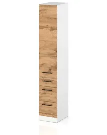 szafka-kuchenna-stojaca-slupek-kuchenny-dolna-3-szuflady-dab-wotan-30cm