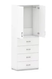 szafa-na-ubrania-z-drazkiem-pola-215-4-szuflady-60-70-80-cm-biala