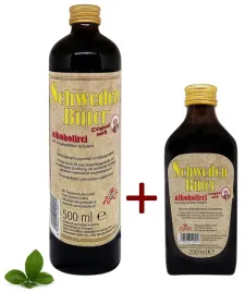 Zdjęcie produktu Orginalne Zioła Szwedzkie Treben Austria 0% alk 500ml + 200ml