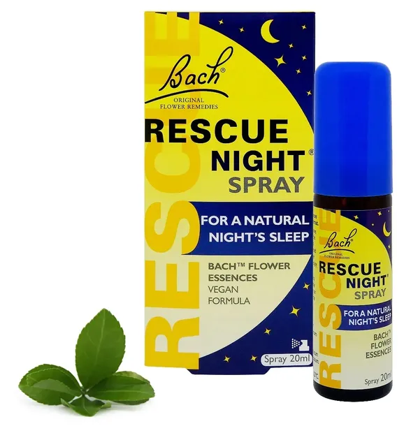 Bach RESCUE Night/Sleep w sprayu bez alk 20 ml
