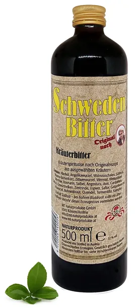 Zioła Szwedzkie Treben Nalewka Austria 32% alk 500
