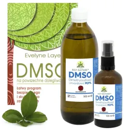 Zdjęcie produktu DMSO Dimetylosulfotlenek 500 ml + 100 ml + Książka